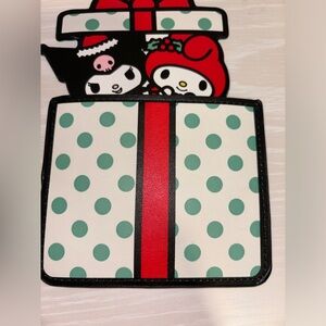 My melody and kuromi christmas wallet